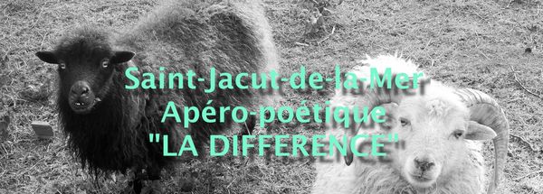 « La différence » thème de l’apéro poétique du vendredi 26 mai – 18h30 – à l’Hôtel du Vieux Moulin