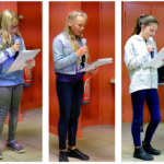 Lecture de poèmes par les enfants de Saint-Jacut